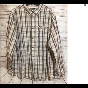 Mantaray Apparel Trade Men Plaid Shirt Size XXL